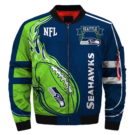 seattle seahawks men's jackets|seattle seahawks winter jacket men.